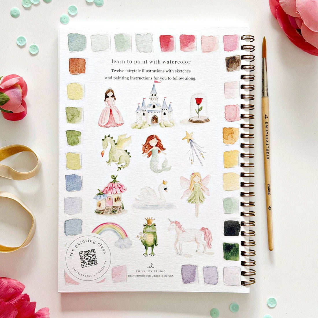 Watercolor Workbook - Fairytale