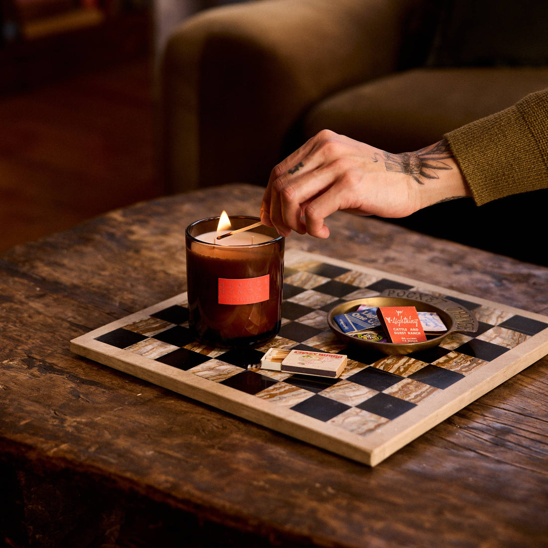 HI-FI Boxed Candle - Blonde Hinoki