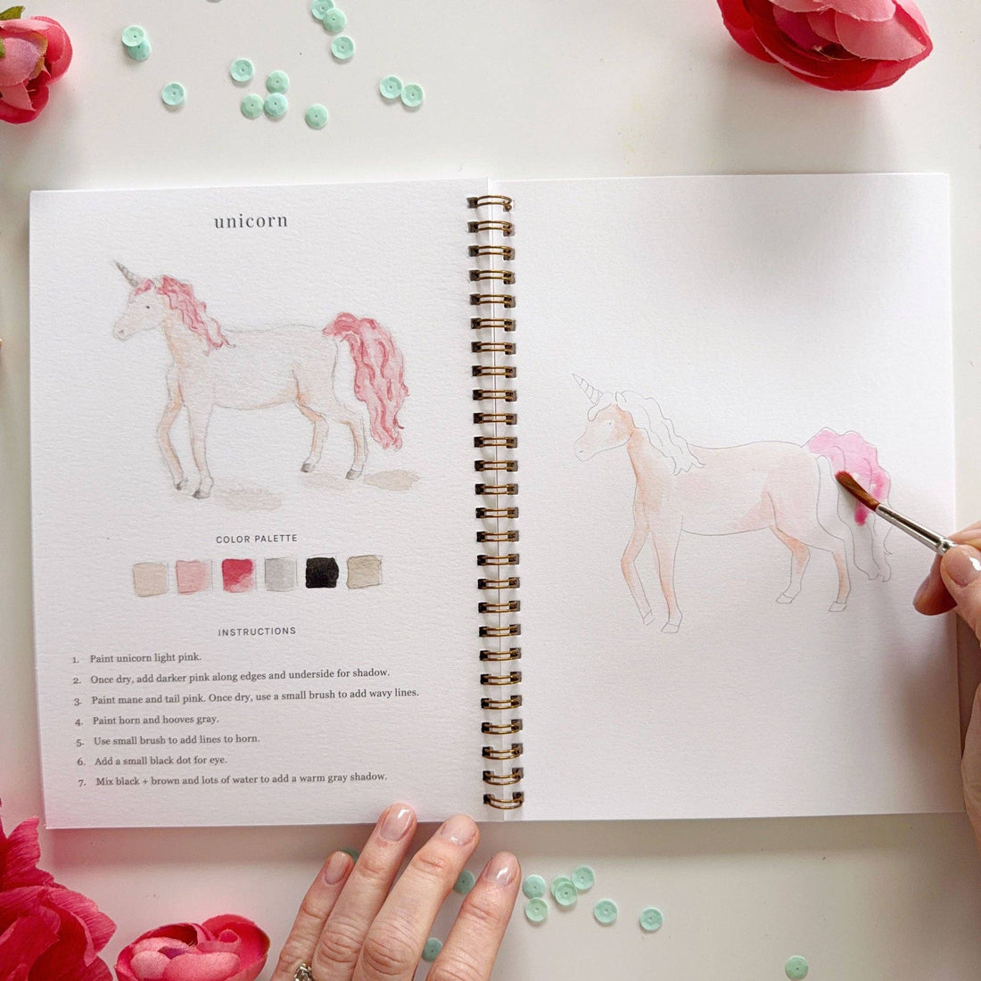 Watercolor Workbook - Fairytale