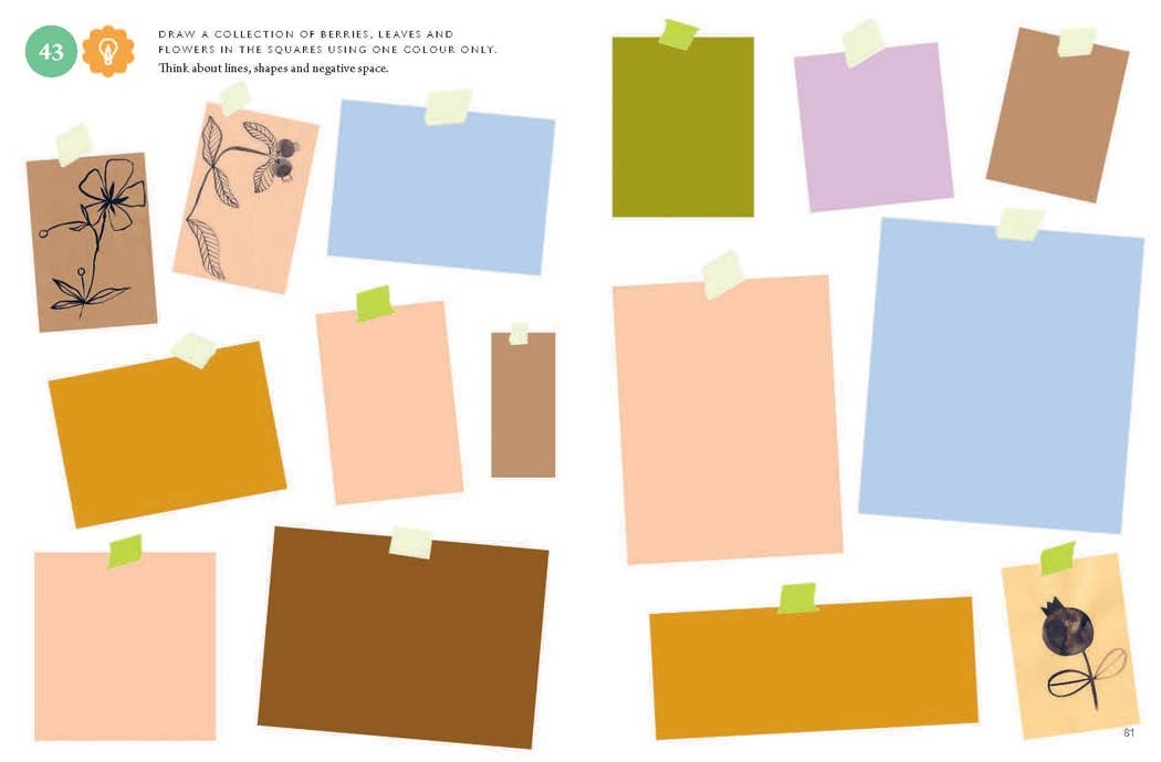 Drawing Nature Journal: 100 Prompts, Projects and Playful Exercises