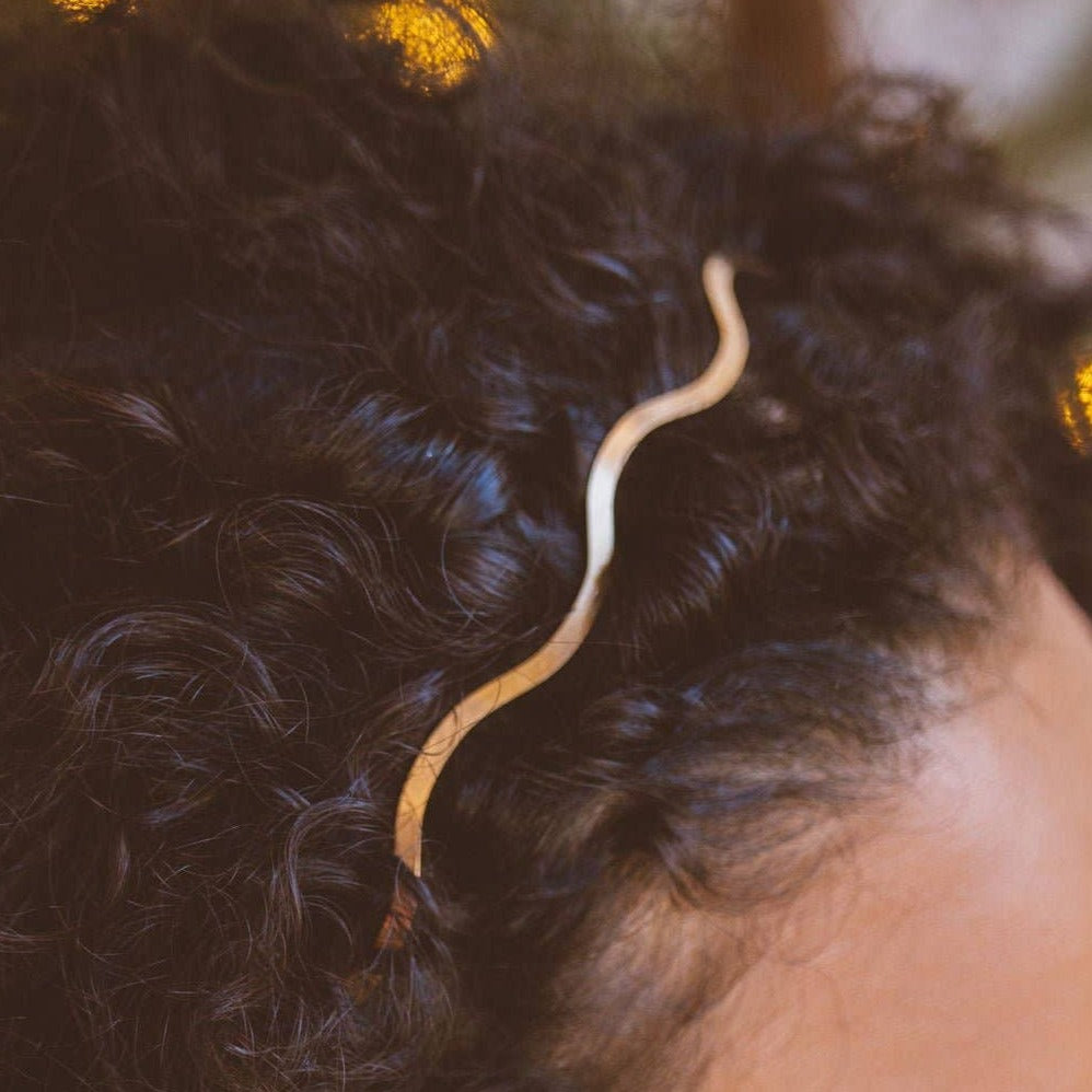 Waves of Gold Headband