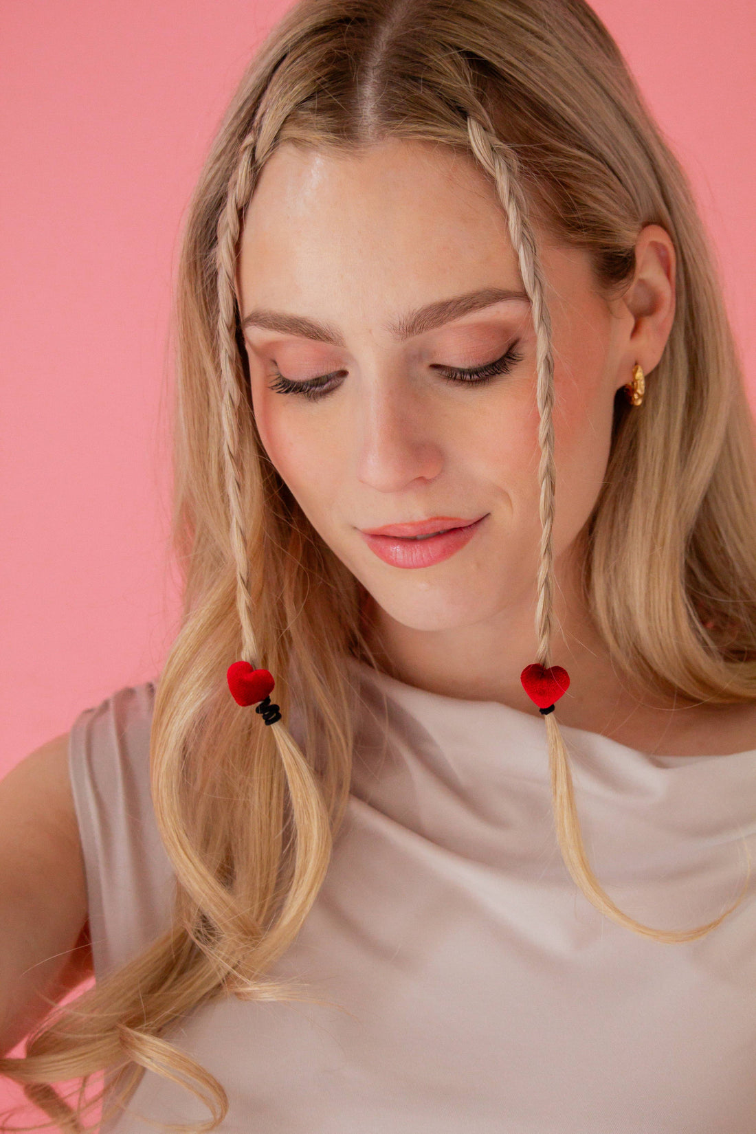 Mini Heart Hair Ties