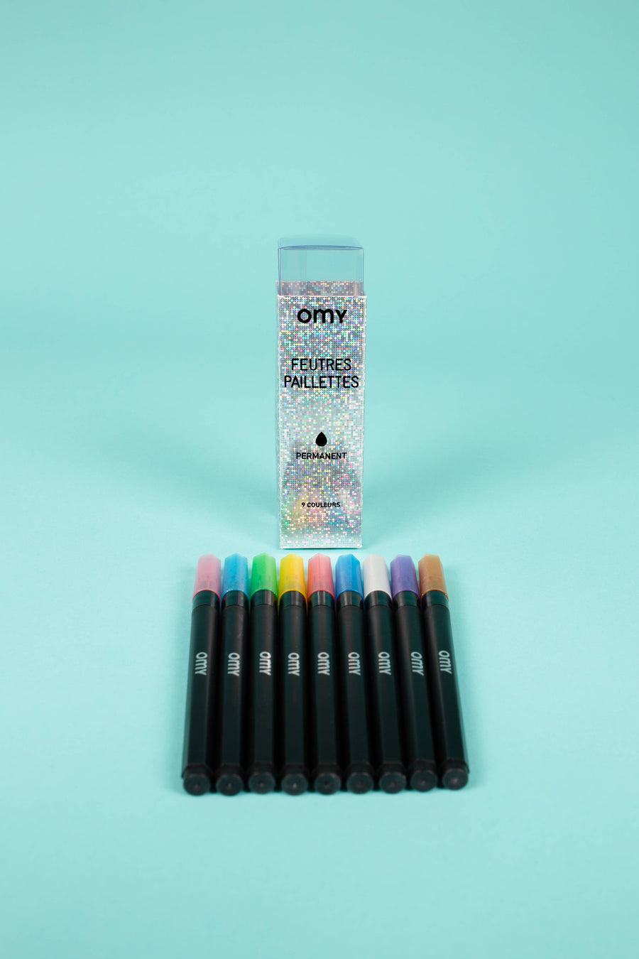 Glitter Markers Set