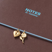 Lined Notebook - Chestnut & Ink