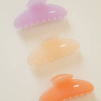 Jelly Claw Clip - Peach