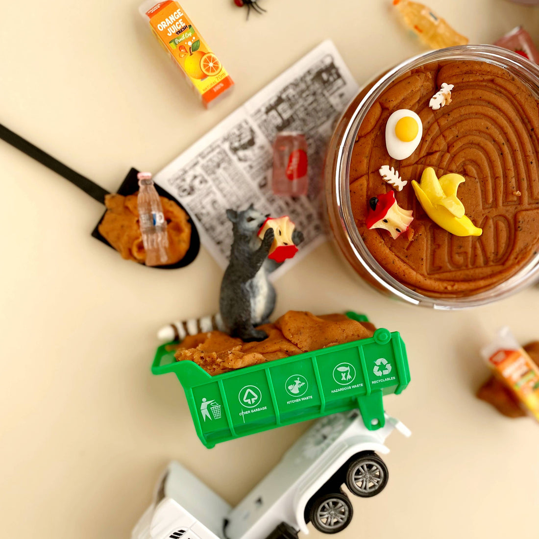 Garbage Sensory Scented KidDough Kit