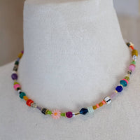 Colorful Beaded Friendship Necklace