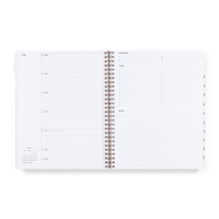 24-25 Year Task Planner - Natural Linen