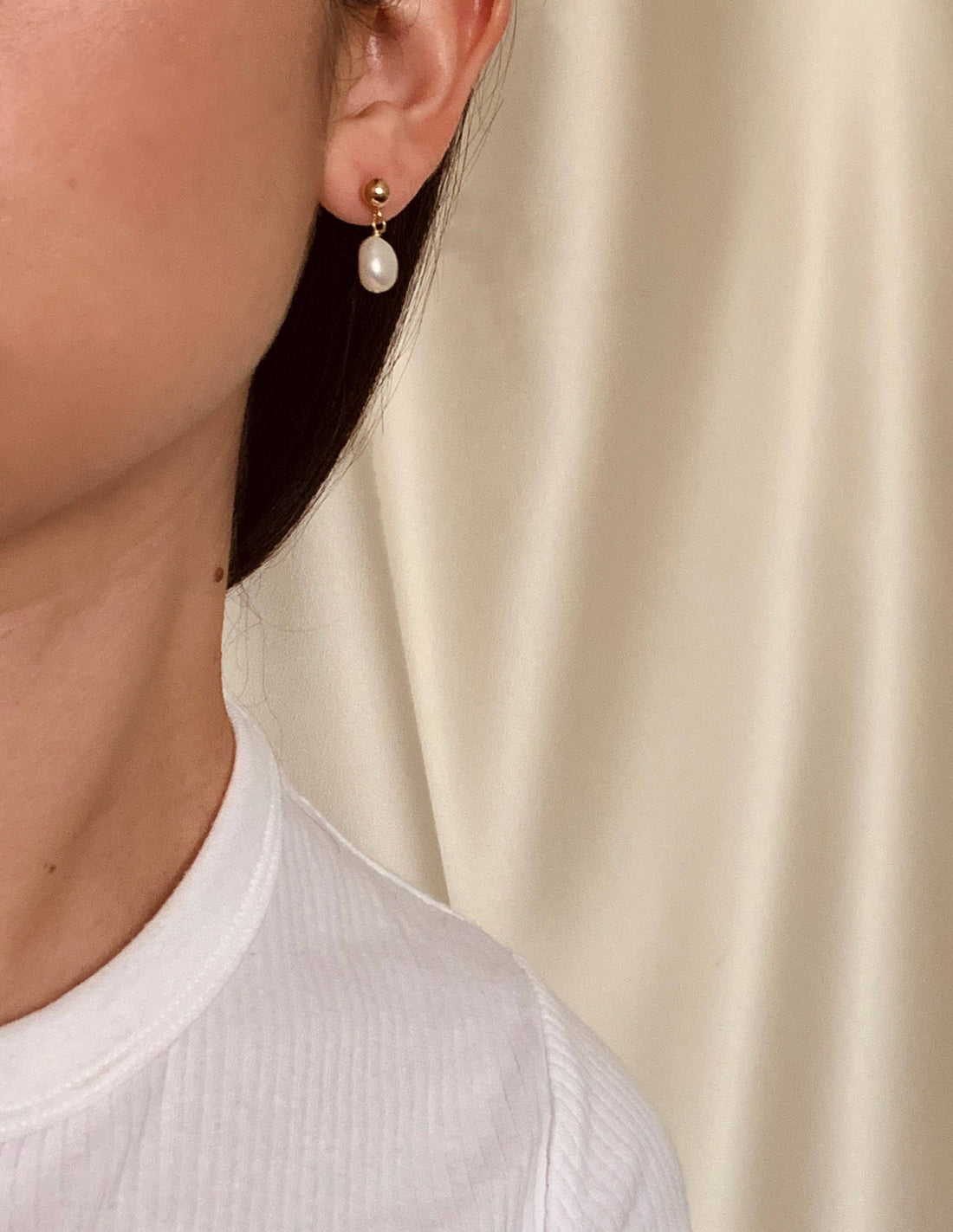 Pearl Drop Earrings
