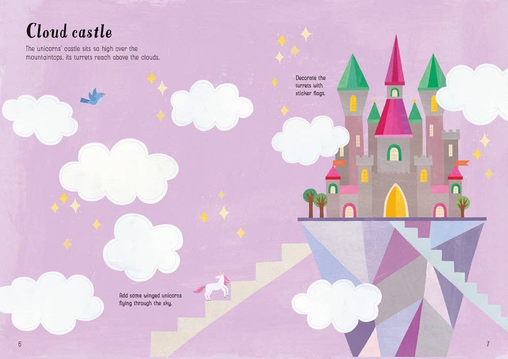 Little First Stickers Book - Unicorns