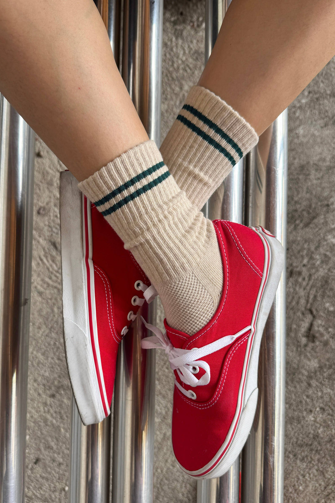 Boyfriend Socks - Parchment