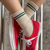 Boyfriend Socks - Parchment