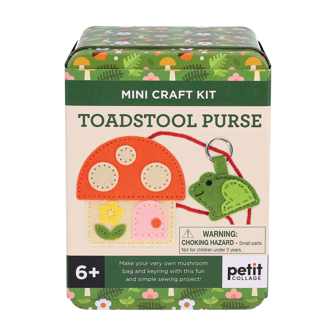 Toadstool Purse Mini Craft Kit