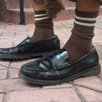 Extended Boyfriend Men's Socks - Wood