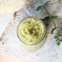 Sea Salt Body Scrub - Green Tea & Eucalyptus