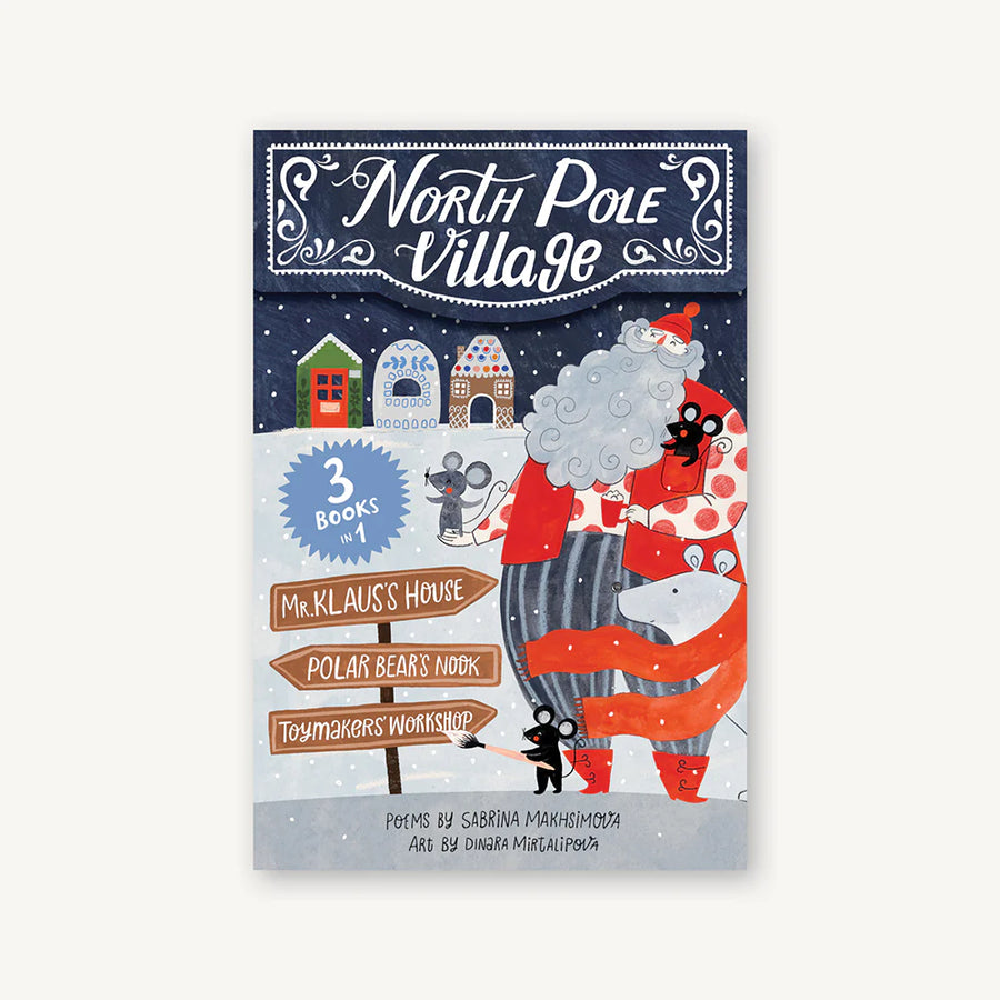 North Pole Village Book Set