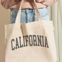 California Canvas Tote Bag