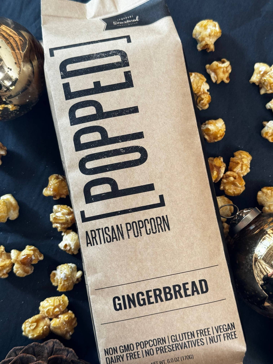 Gingerbread Artisan Popcorn