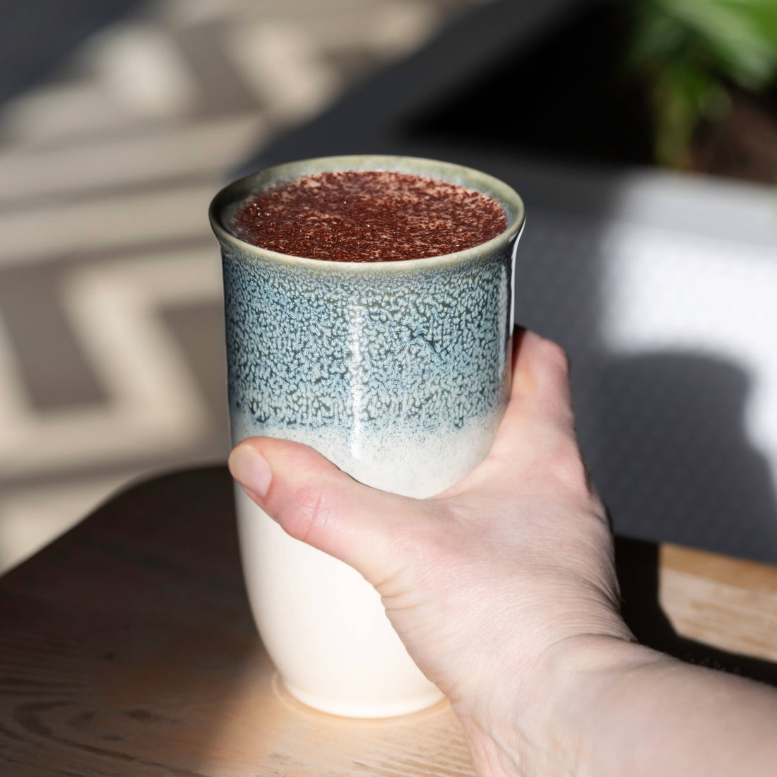 Glacier Ceramic Travel Mug - 16 oz