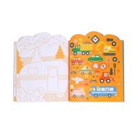Coloring Book With Stickers