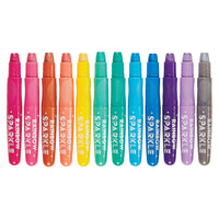 Rainbow Sparkle Watercolor Gel Crayons