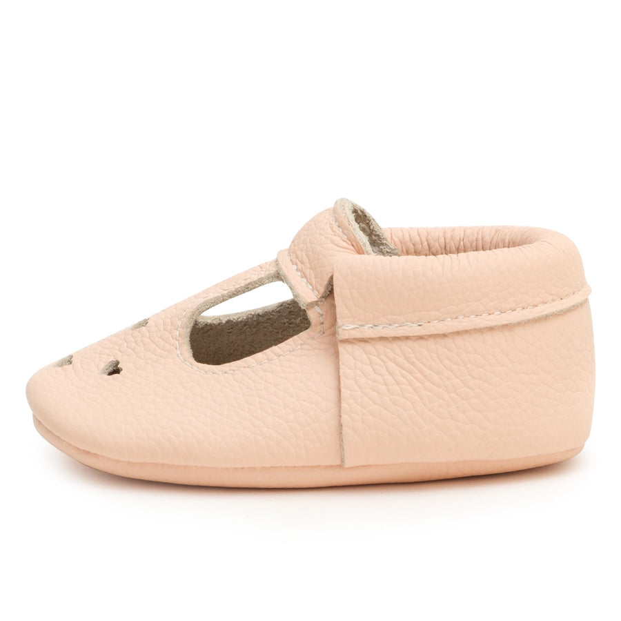 Mary Jane Baby Leather Moccasins
