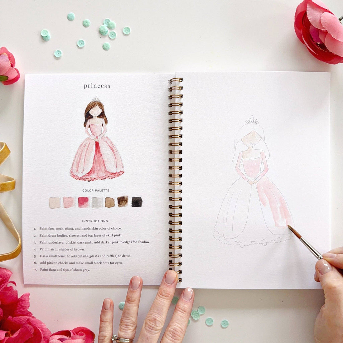Watercolor Workbook - Fairytale