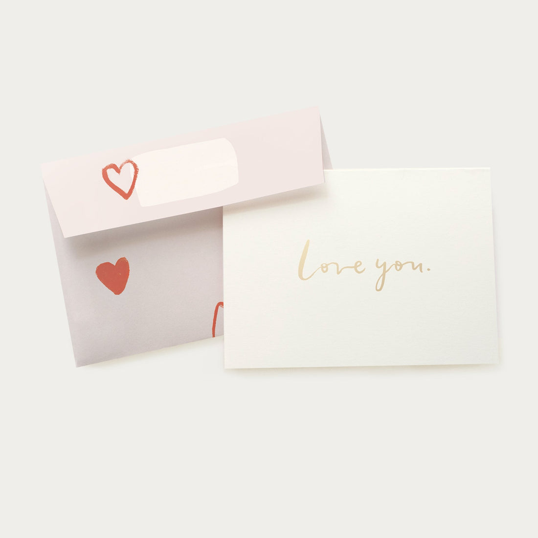 Hearts Love You Card