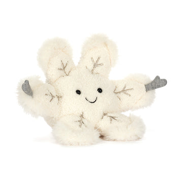 plush snowflake by jellycat