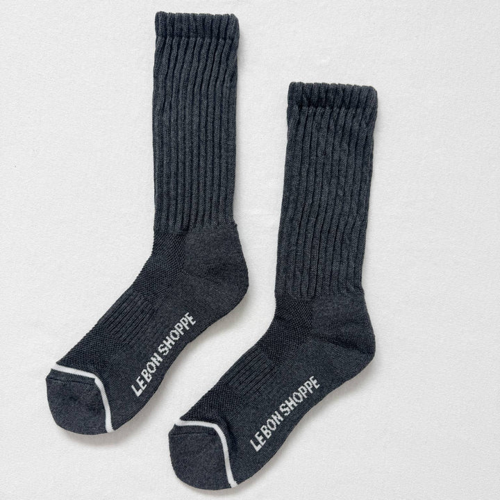 charcoal colored socks