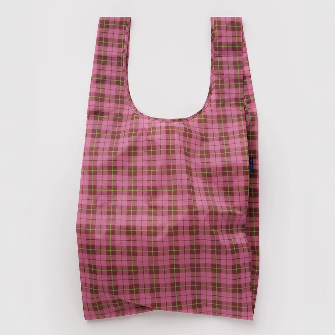 Big Baggu - Azalea Pink Tartan