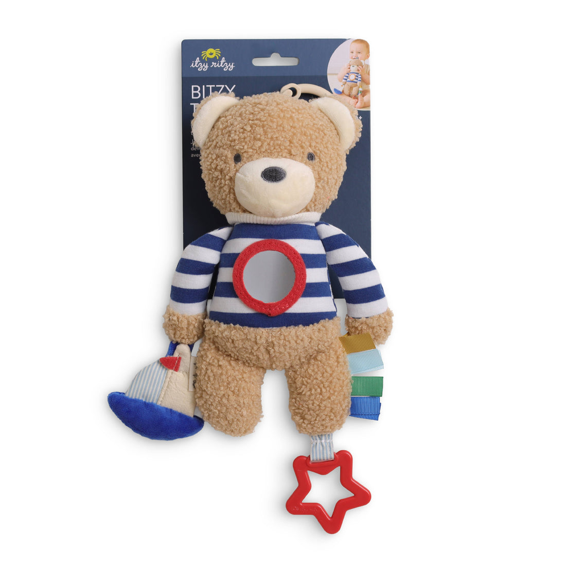 plush teddy bear for babies sensory toy
