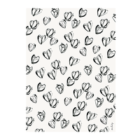 Black Magnolias Gift Wrap Roll