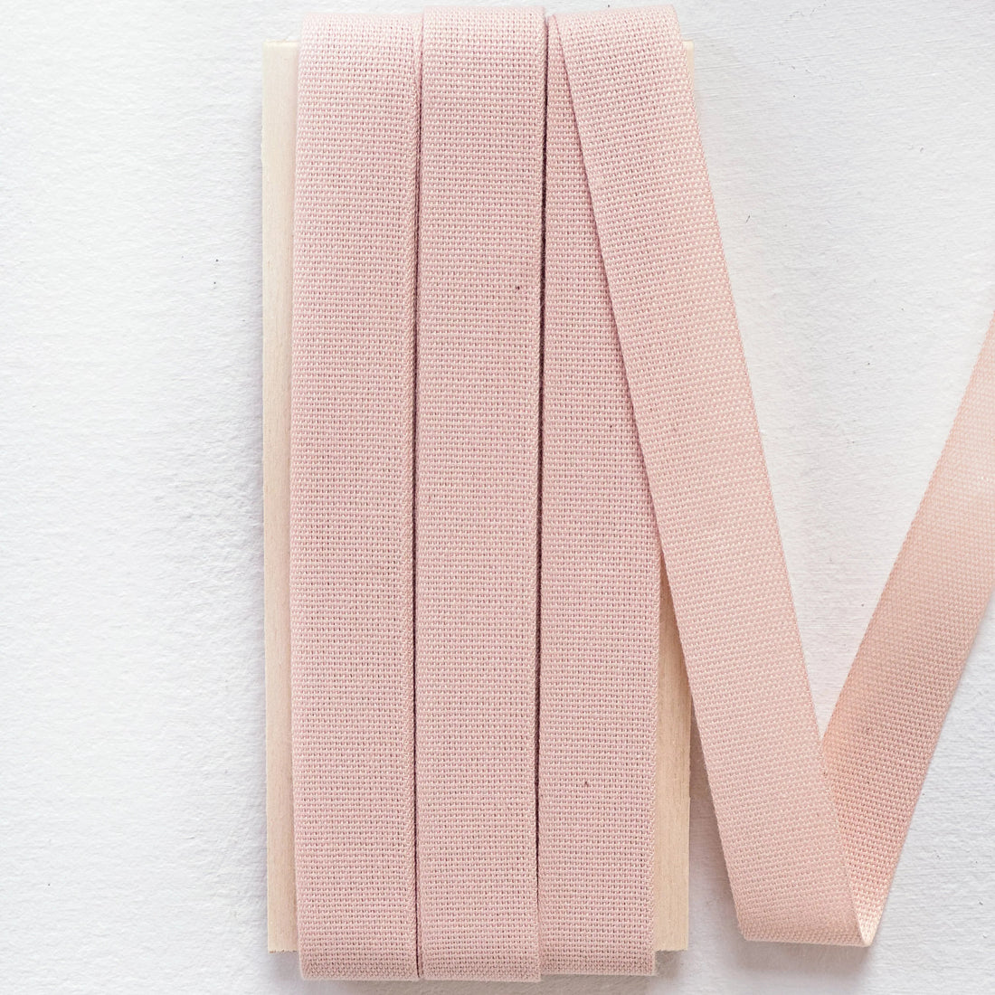 blush cotton ribbon for gifts 