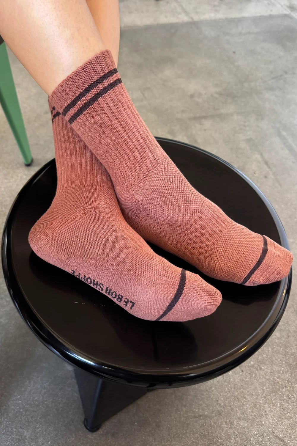 Boyfriend Socks - Clay