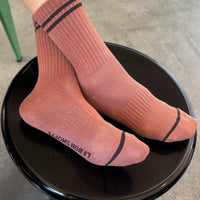 Boyfriend Socks - Clay