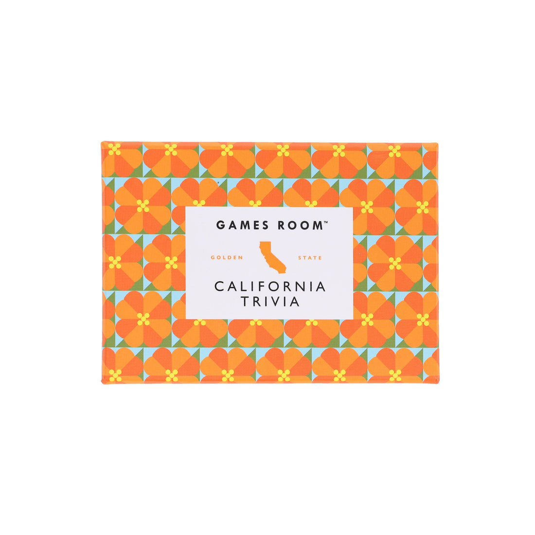 deck of trivia cards about california