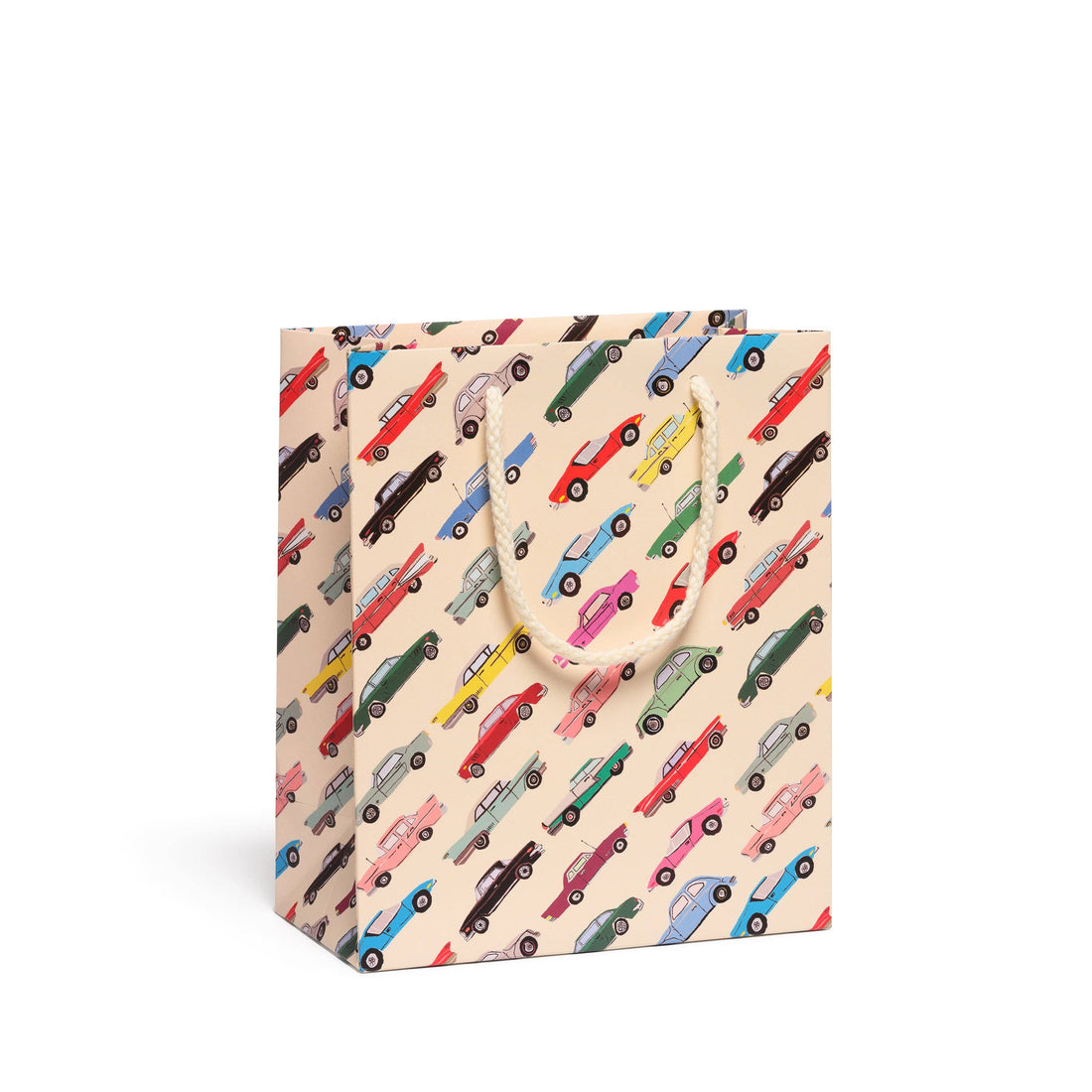 medium gift bag with cars