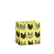 Gift bag with chicken pattern 