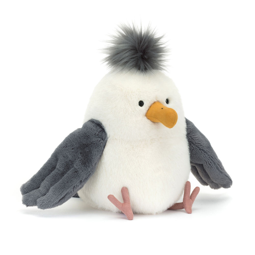 plush seagull toy by jellycat