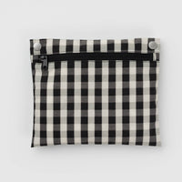 Cloud Bag - Black and Cream Gingham