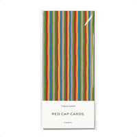 color striped tissue paper