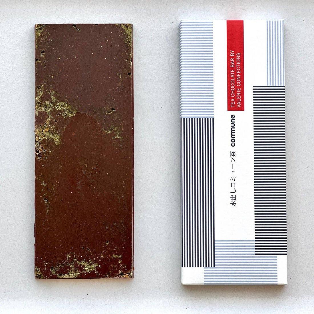 61% chocolate bar with sencha herbs and lemon peel
