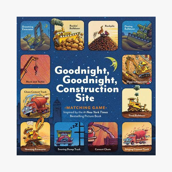Goodnight, Goodnight, Construction Site Matching Game