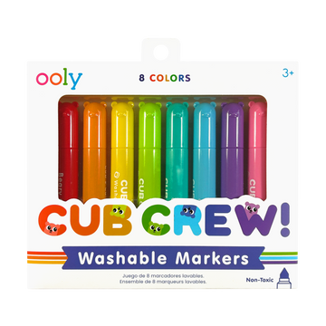 washable markers bear cub themed 