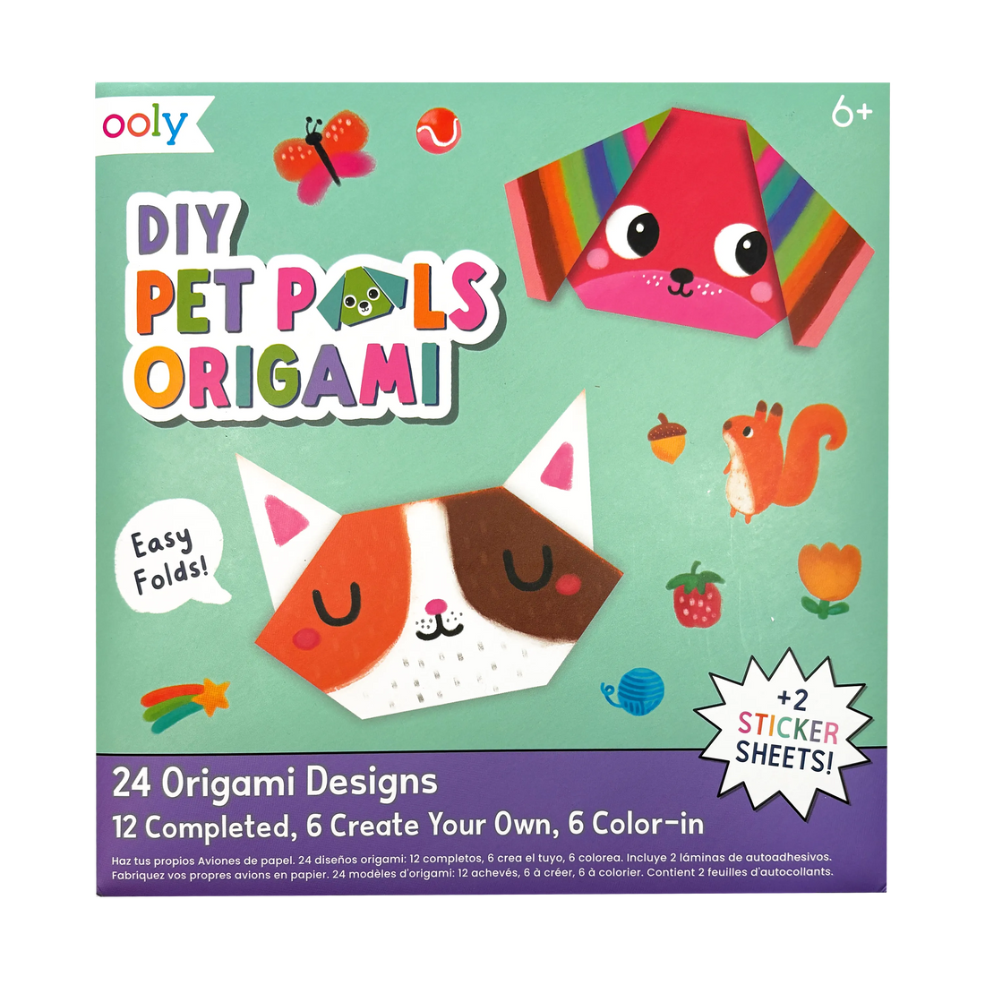 D.I.Y. Pet Pals Origami activity
