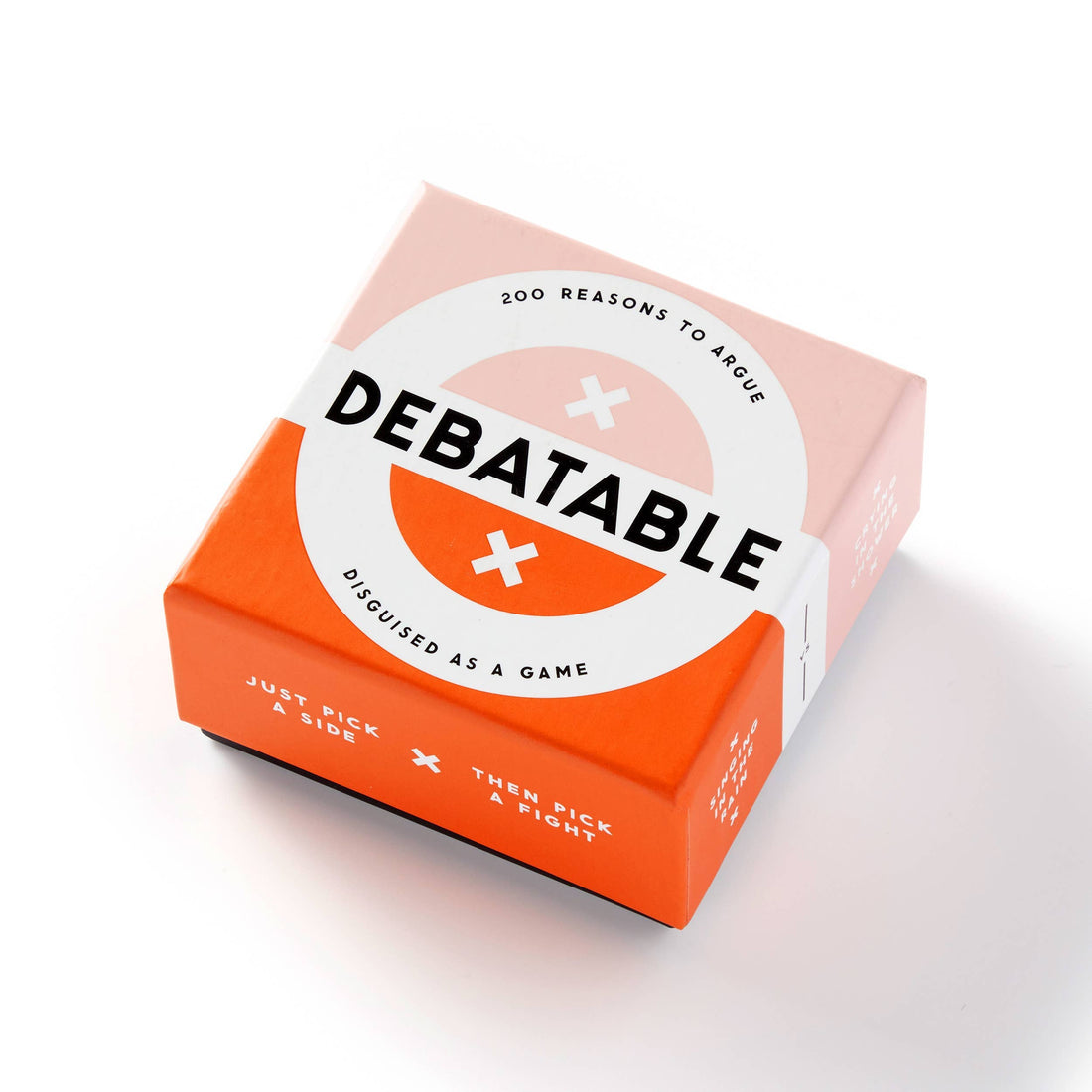 card game to debate topics no religion or politics 