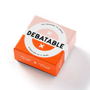 card game to debate topics no religion or politics 