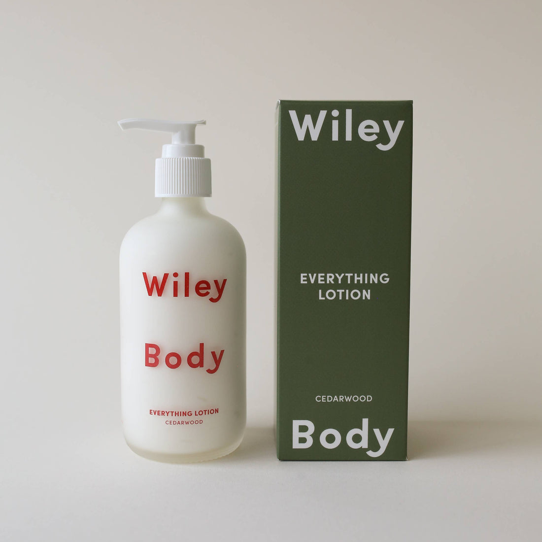 cedarwood scented body lotion