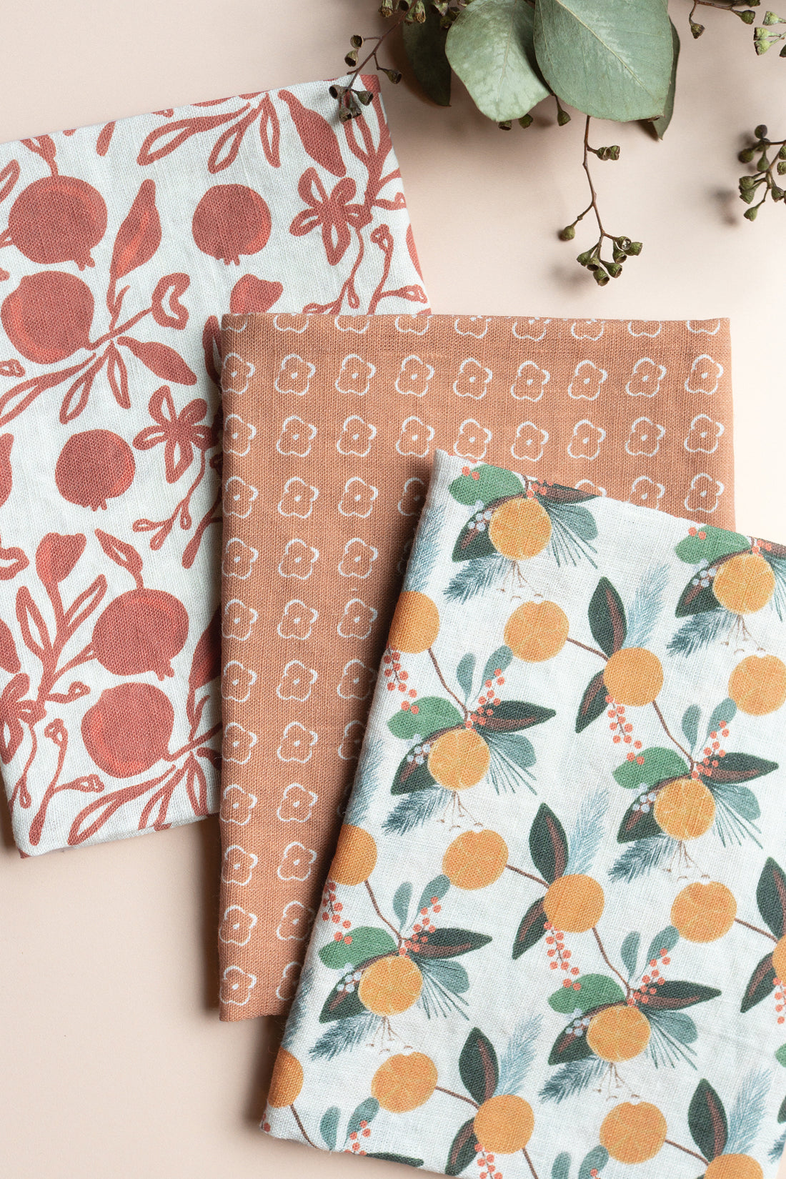 Linen Tea Towel - Elise Sienna